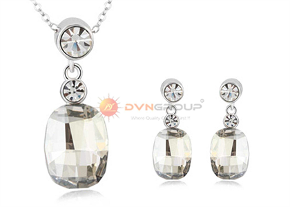 Rhodium Plated | Fashion Pendant Sets